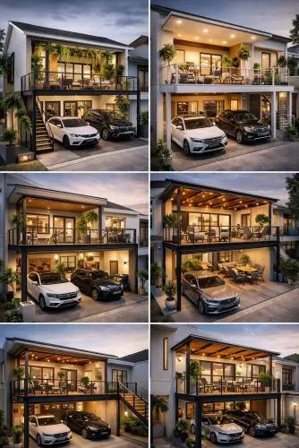 Mezannine Teras Rumah Keren di Cileunyi